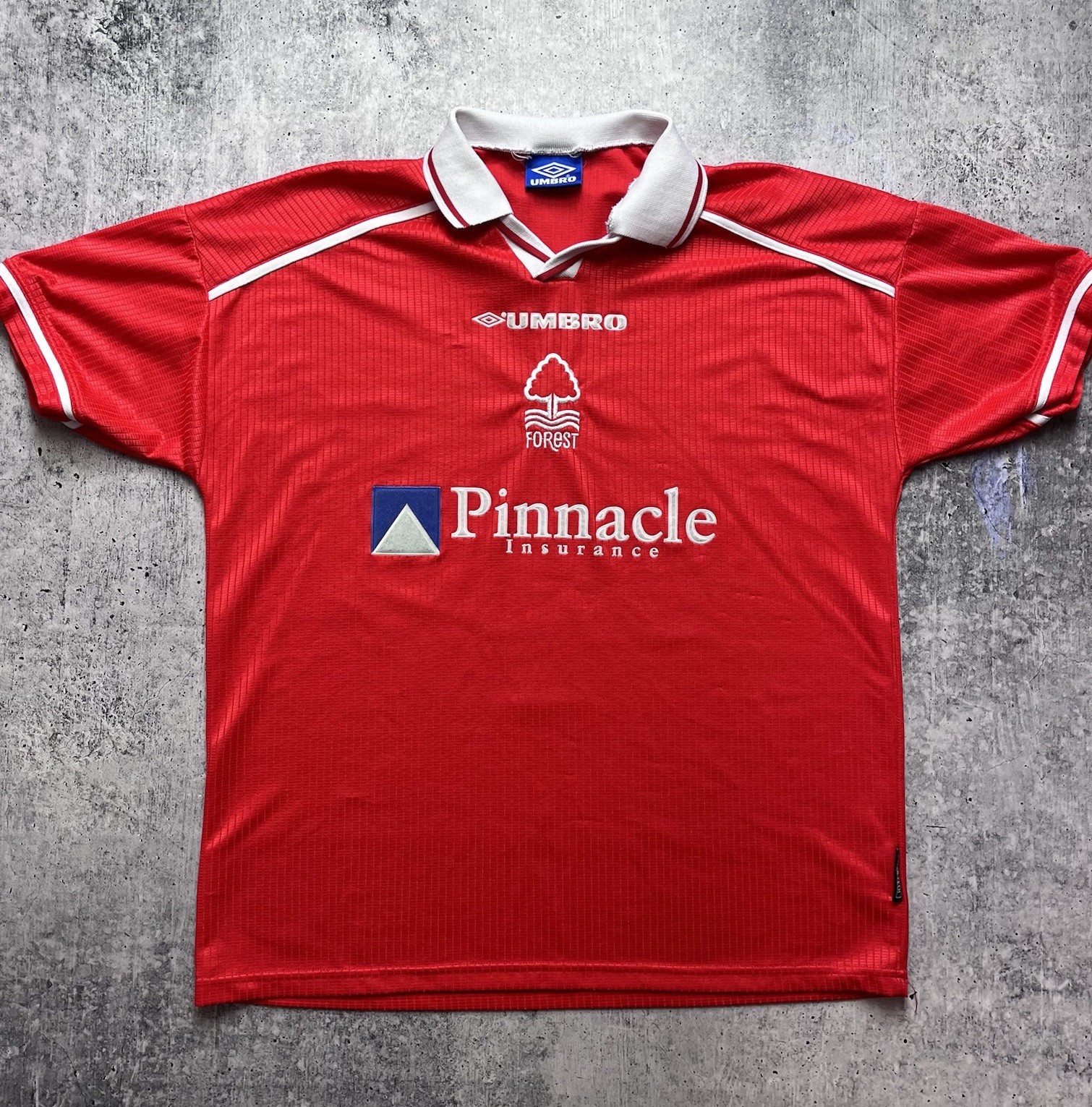 Nottingham Forest Home football shirt 1998/2000 Jersey Soccer Vintage Umbro L/XL