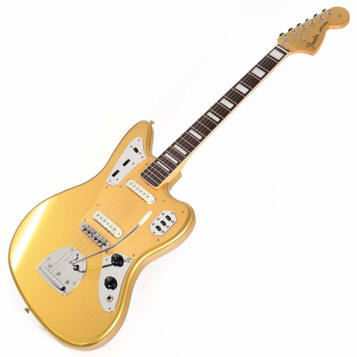 Fender ISHIBASHI FSR 2026 MIJ Traditional 60s Jaguar Mystic Aztec Gold MH w Gold