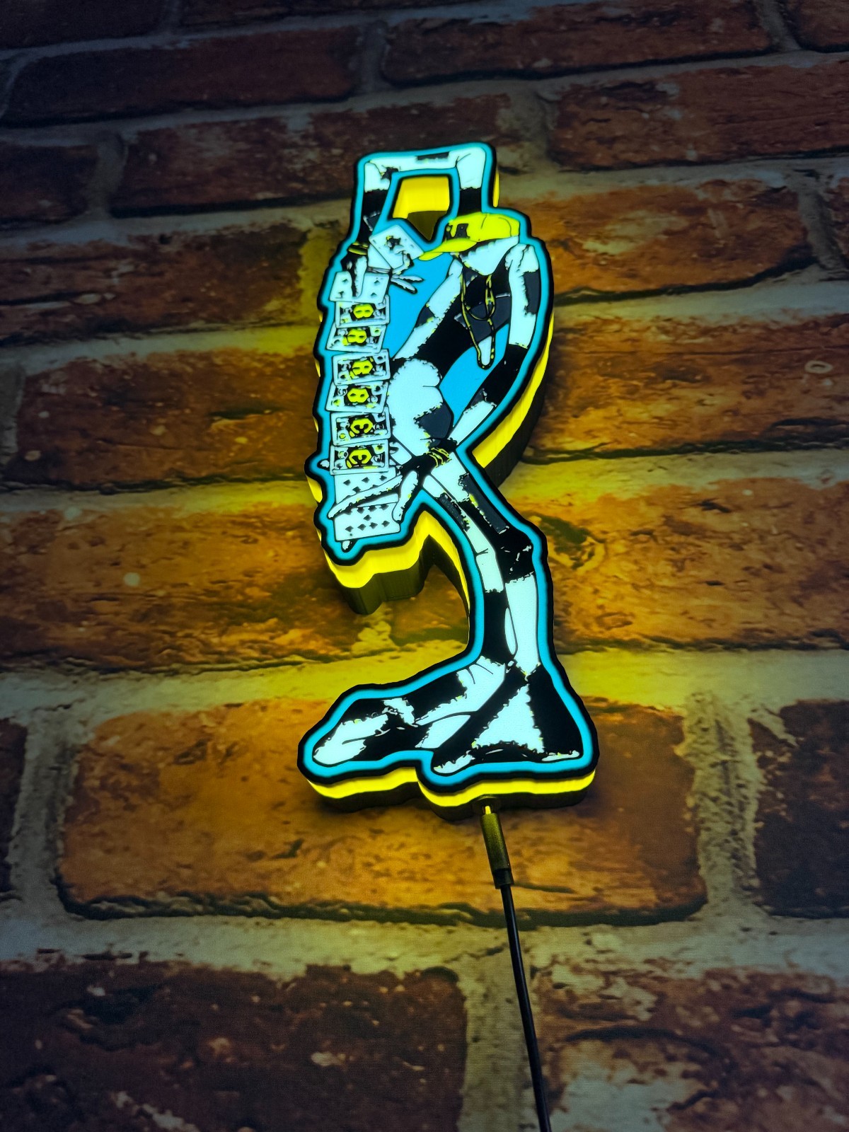 Ray Barbee Ragdoll | 3D Printed LED Light Box | Skateboard Night Light