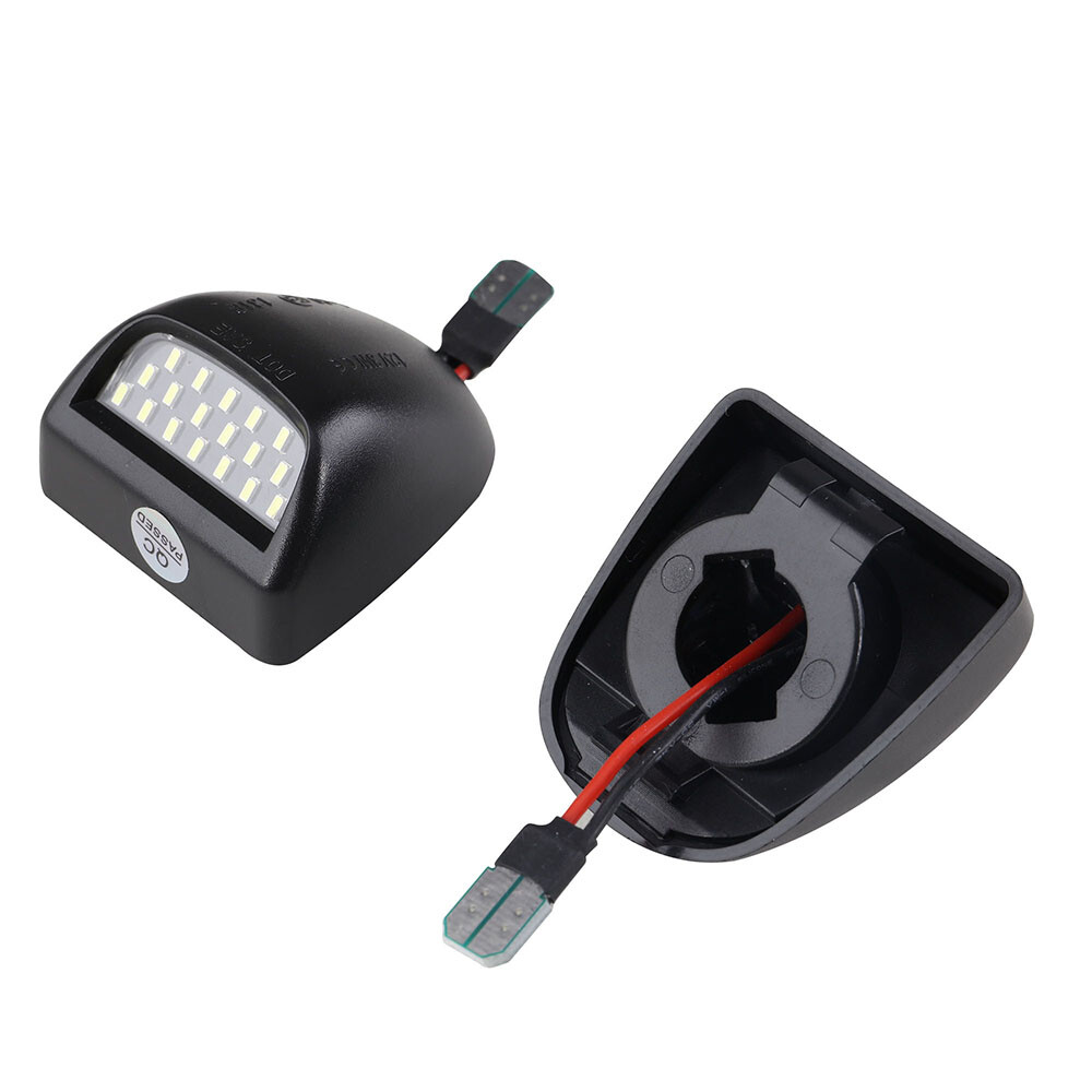 2pcs License Plate LED Light Assembly For 2009 2010 2011 2012 Chevrolet Traverse