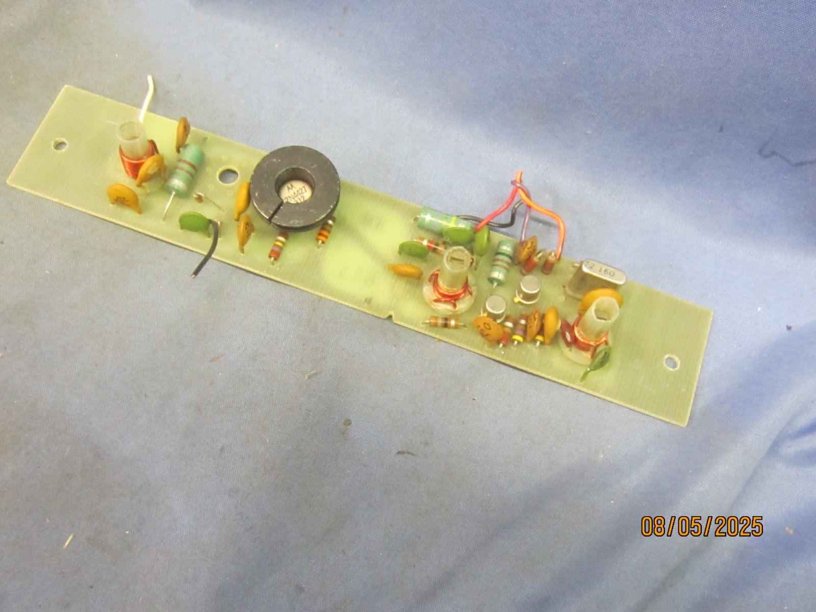 KRAFT SYSTEMS TRANSMITTER AM RF BOARD, 72.160 MHZ, USED