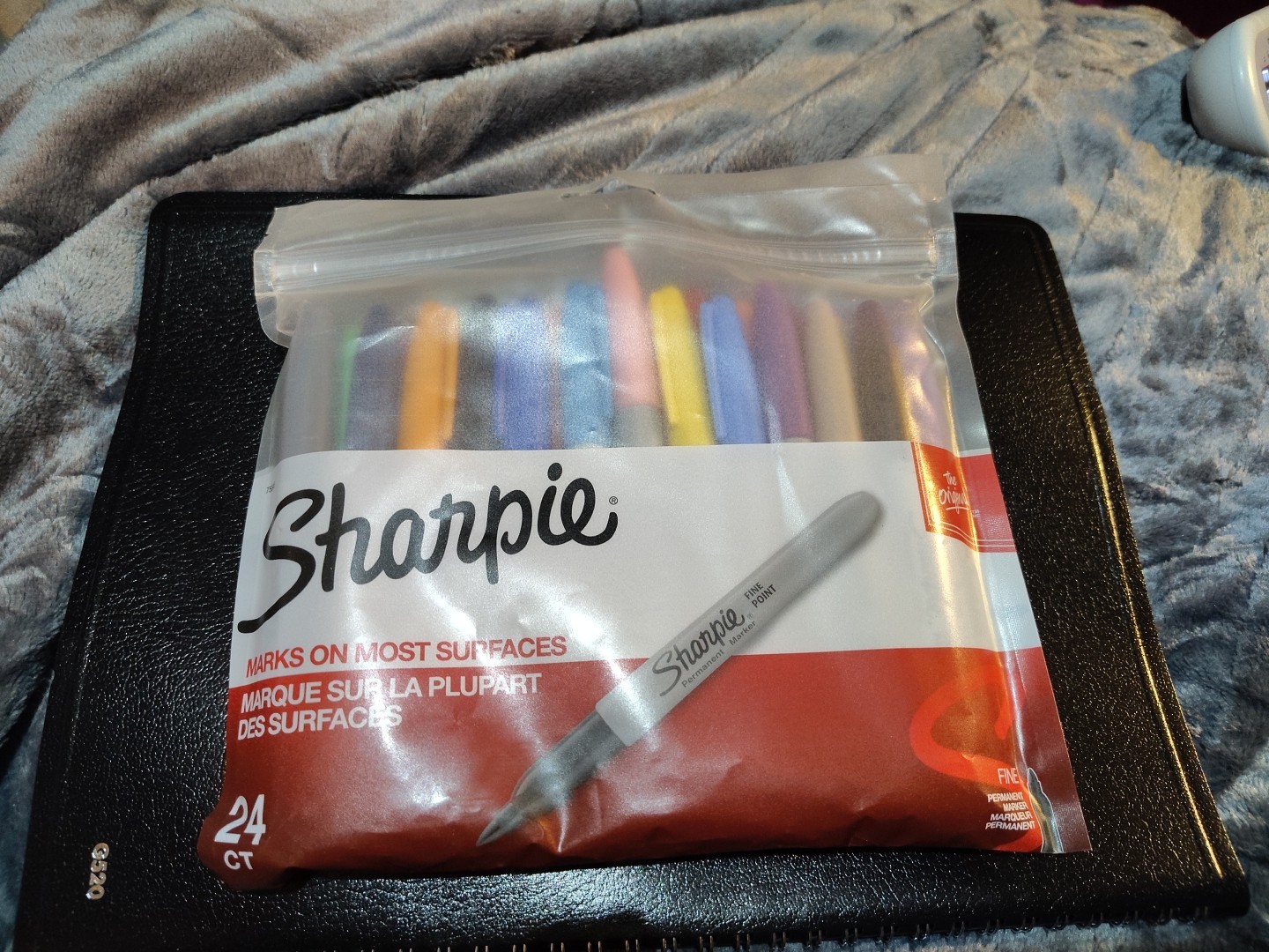 Sharpie: Permanent Markers, Fine Point, Assorted Colors, 24 Count