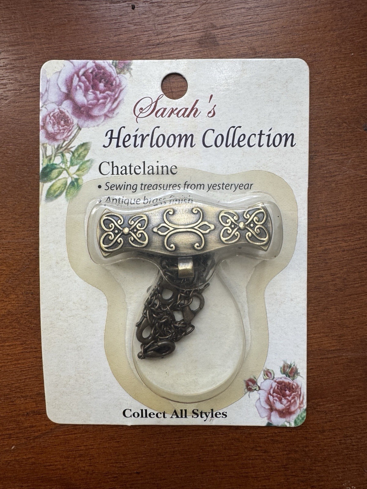 Heirloom Sewing Collection Needle Case Chatelaine Seam Ripper Set