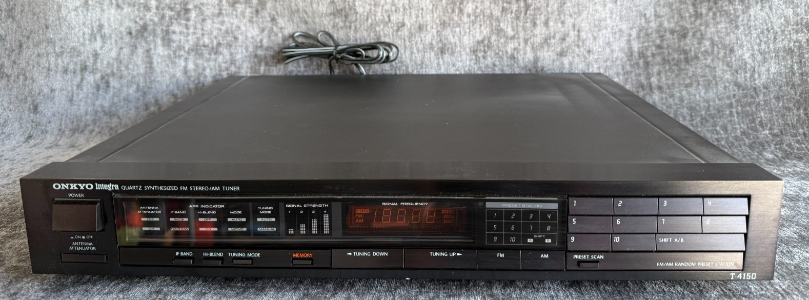 Onkyo Integra Tuner T4150 *TESTED & WORKS*