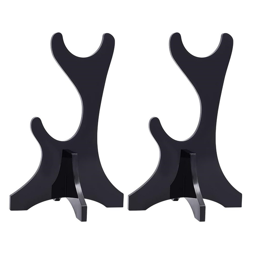 Desktop Sword Display Stand 2Pcs Acrylic For Preventing Items From Falling
