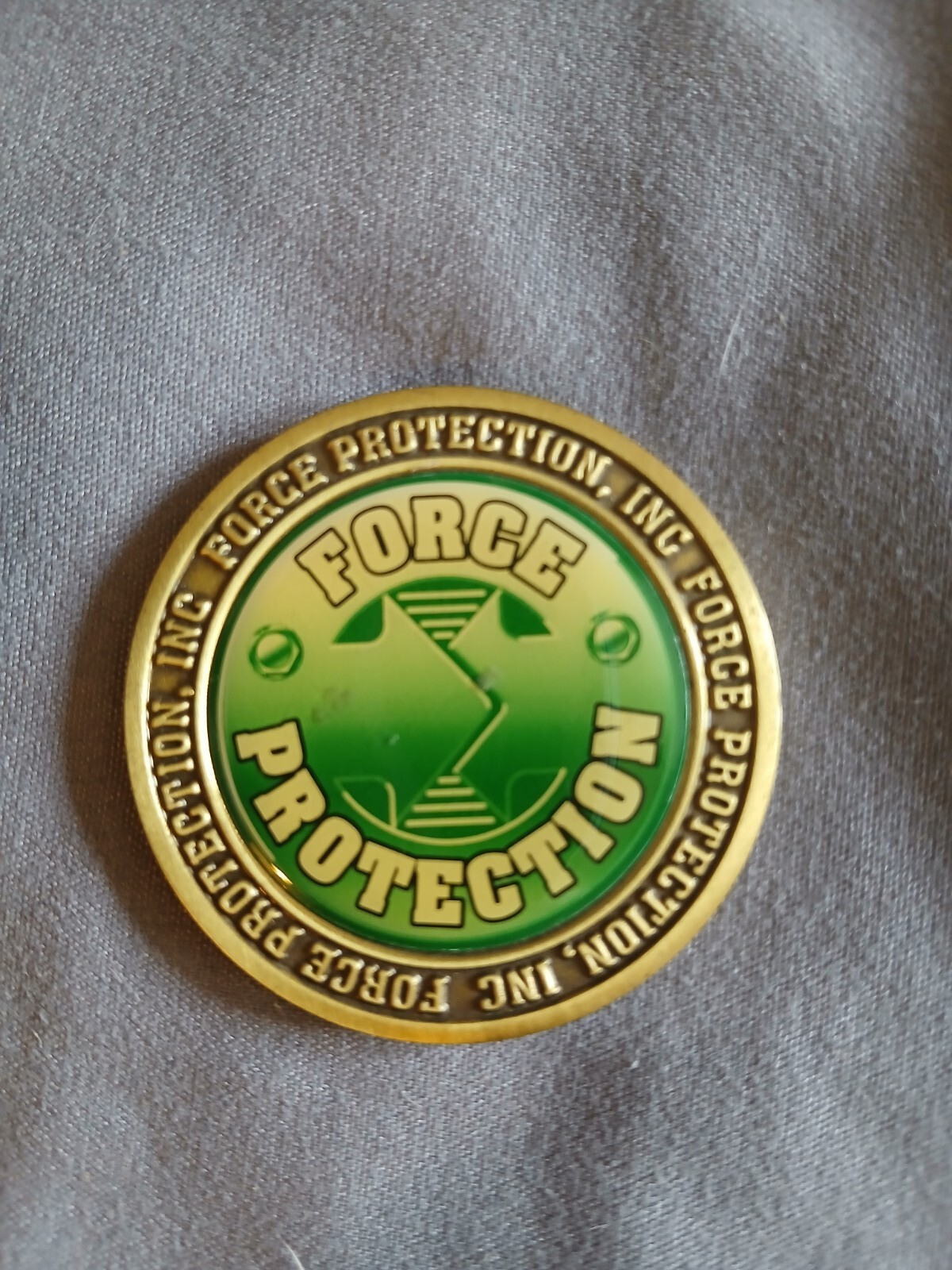 FORCE PROTECTION CHEETAH COUGAR BUFFALO CHALLENGE COIN