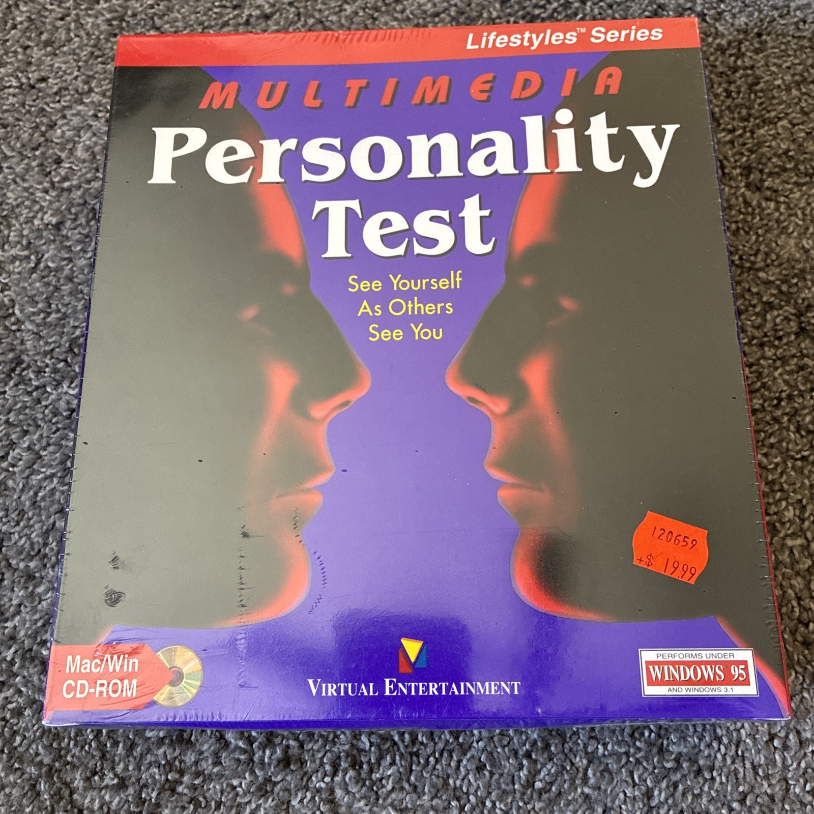 Multimedia Personality Test - See Yourself As Others See You - CD-ROM - New!