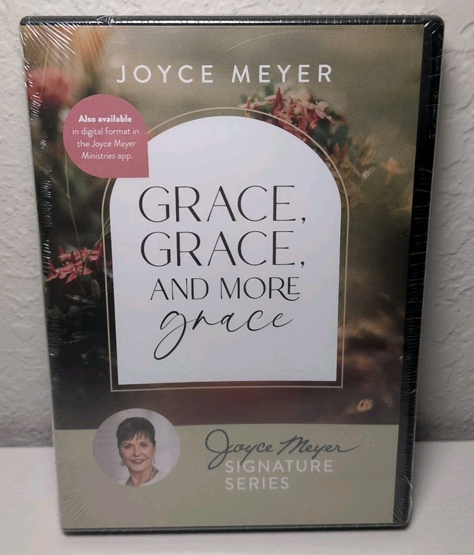 JOYCE MEYER "Grace, Grace, and More Grace"  6-Message Audio CD NEW B276