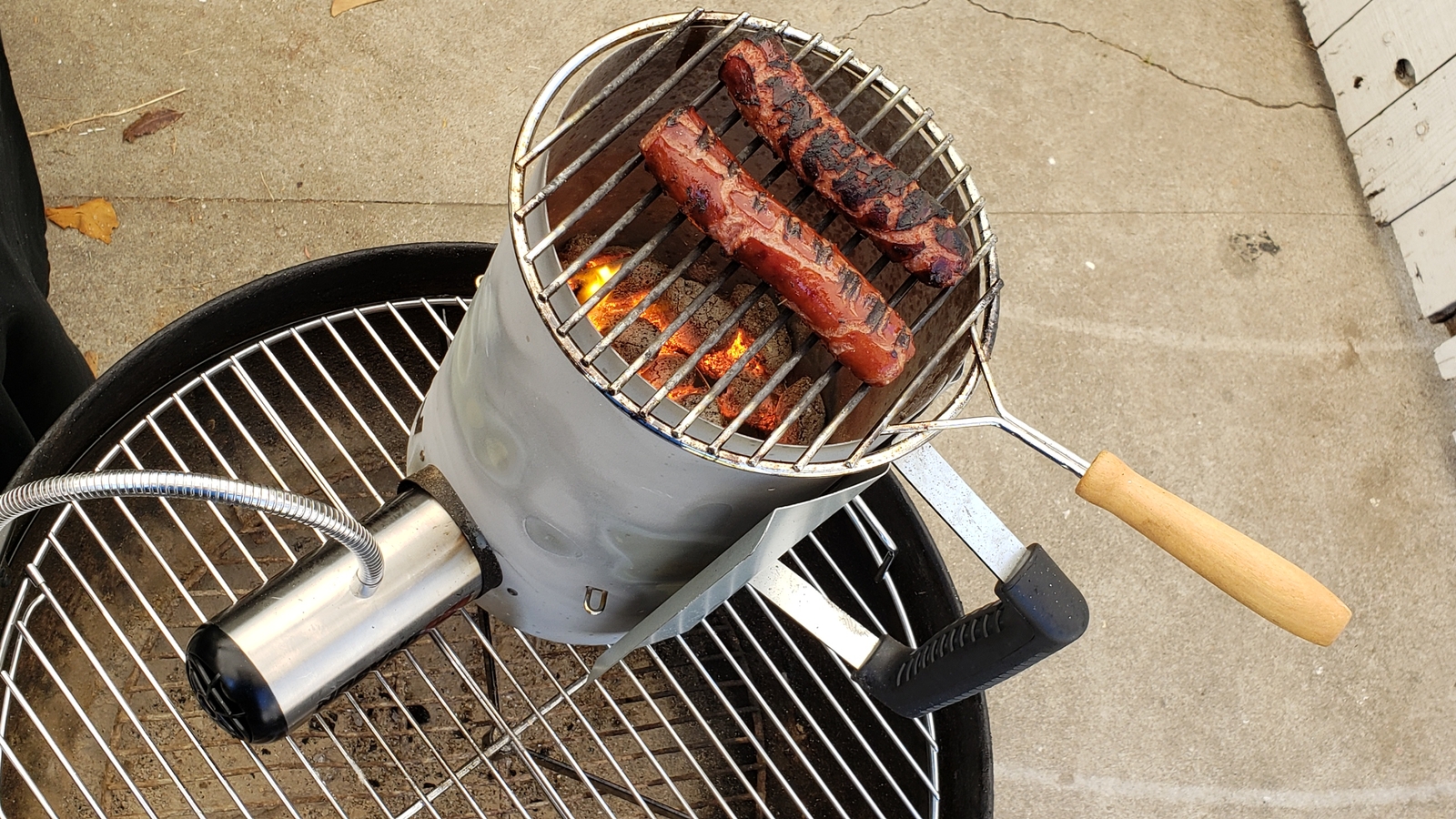 BBQ Dragon NEW Chimney Grilling Grate