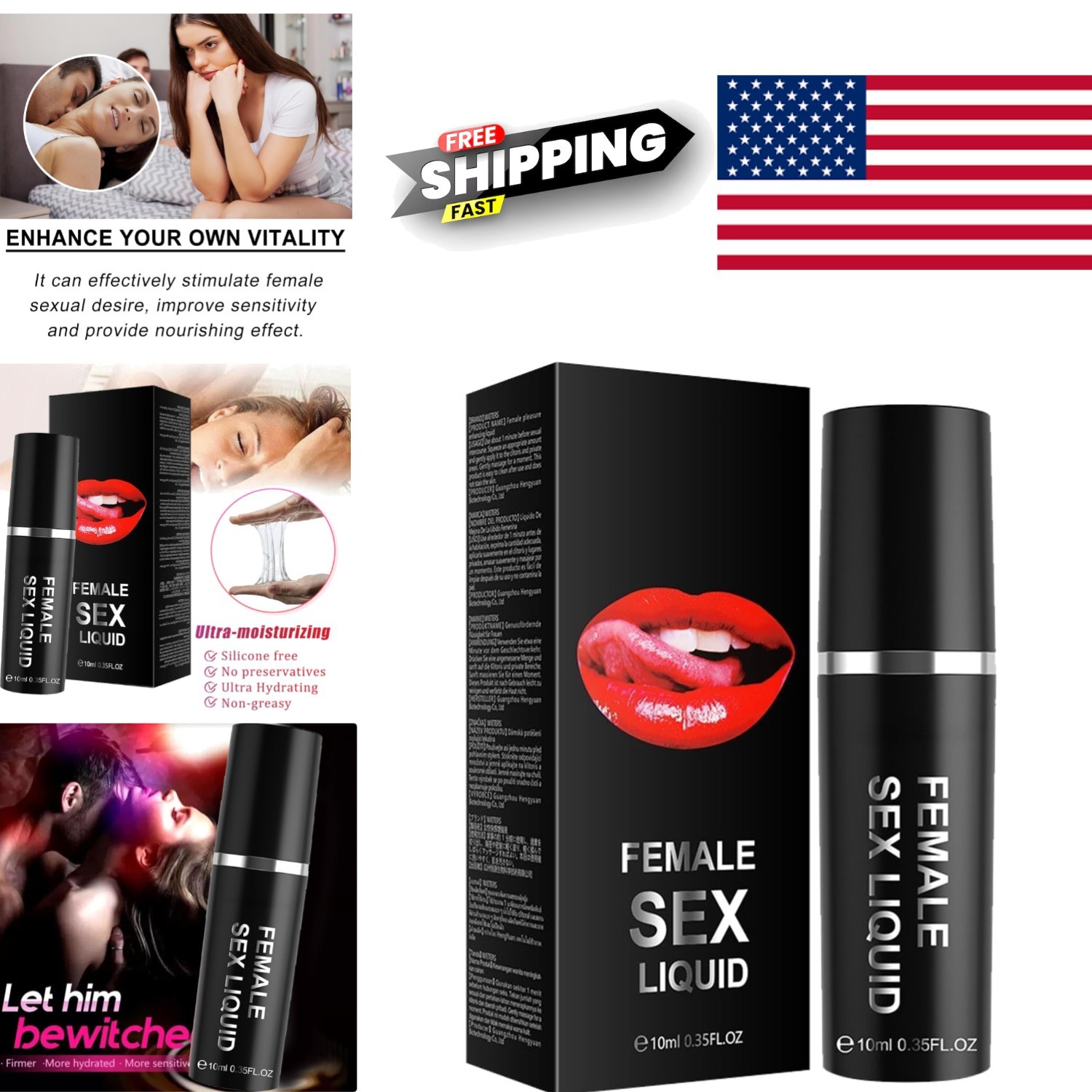 Intense Fast Orgasmic Gel for Women Natural Gel Enhancer for Sensual Experiences