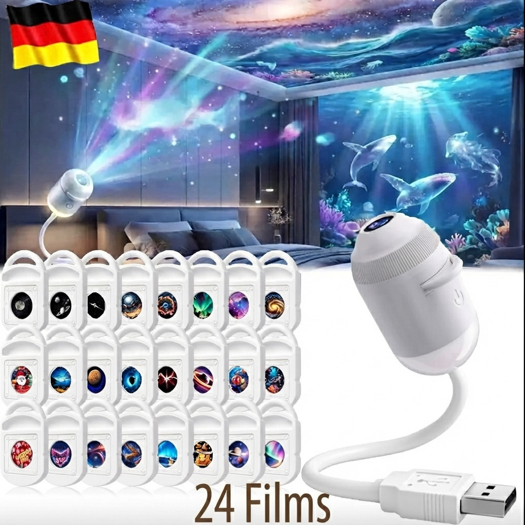 Mini Starry Sky Projector USB Starry Sky, Atmosphere, Night Light