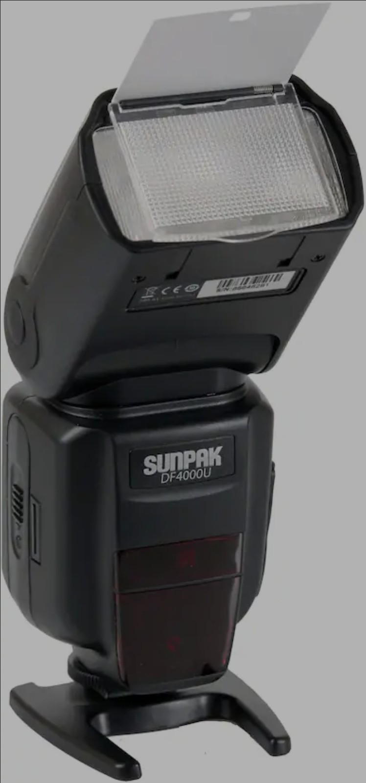 Sunpak DF4000U External Flash Unit for DSLR Cameras Black With Case Open Box