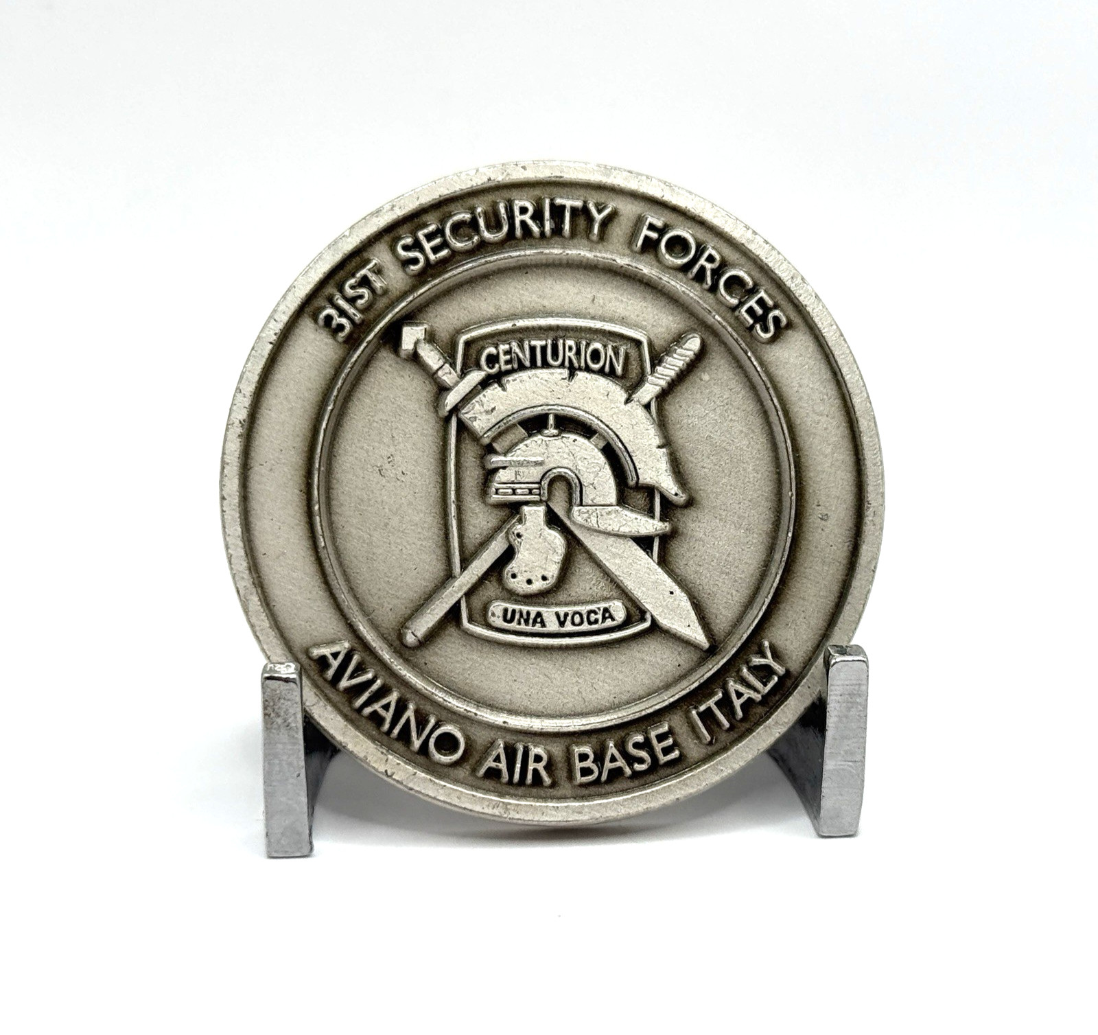 CHALLENGE COIN - 31st Security Forces Aviano Air Base Italy