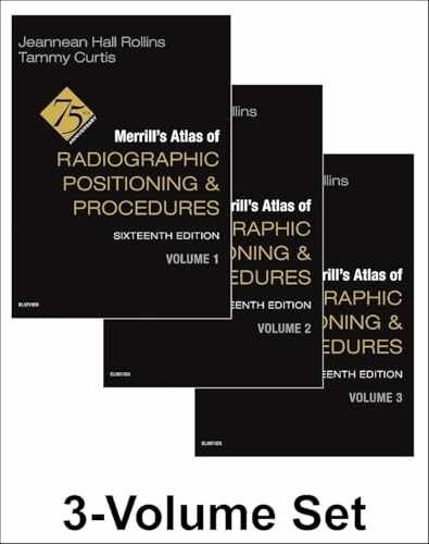 Merrill's Atlas of Radiographic - Hardcover, by Rollins MRC BSRT(R)(CV)(M) - New