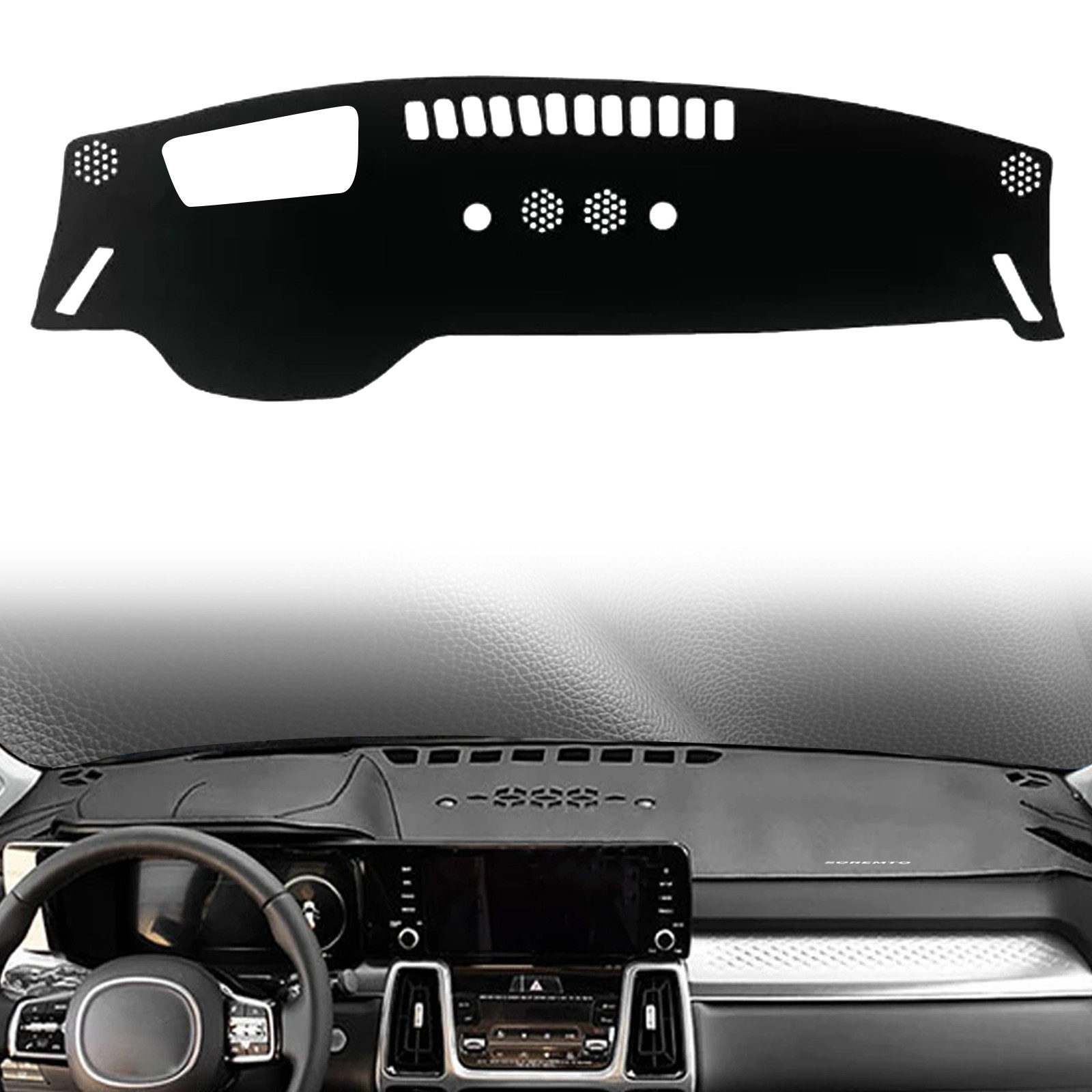 for Kia Sorento 2021 2022 2023 MQ4 LHD Dashboard Pad dashmat Car Accessories