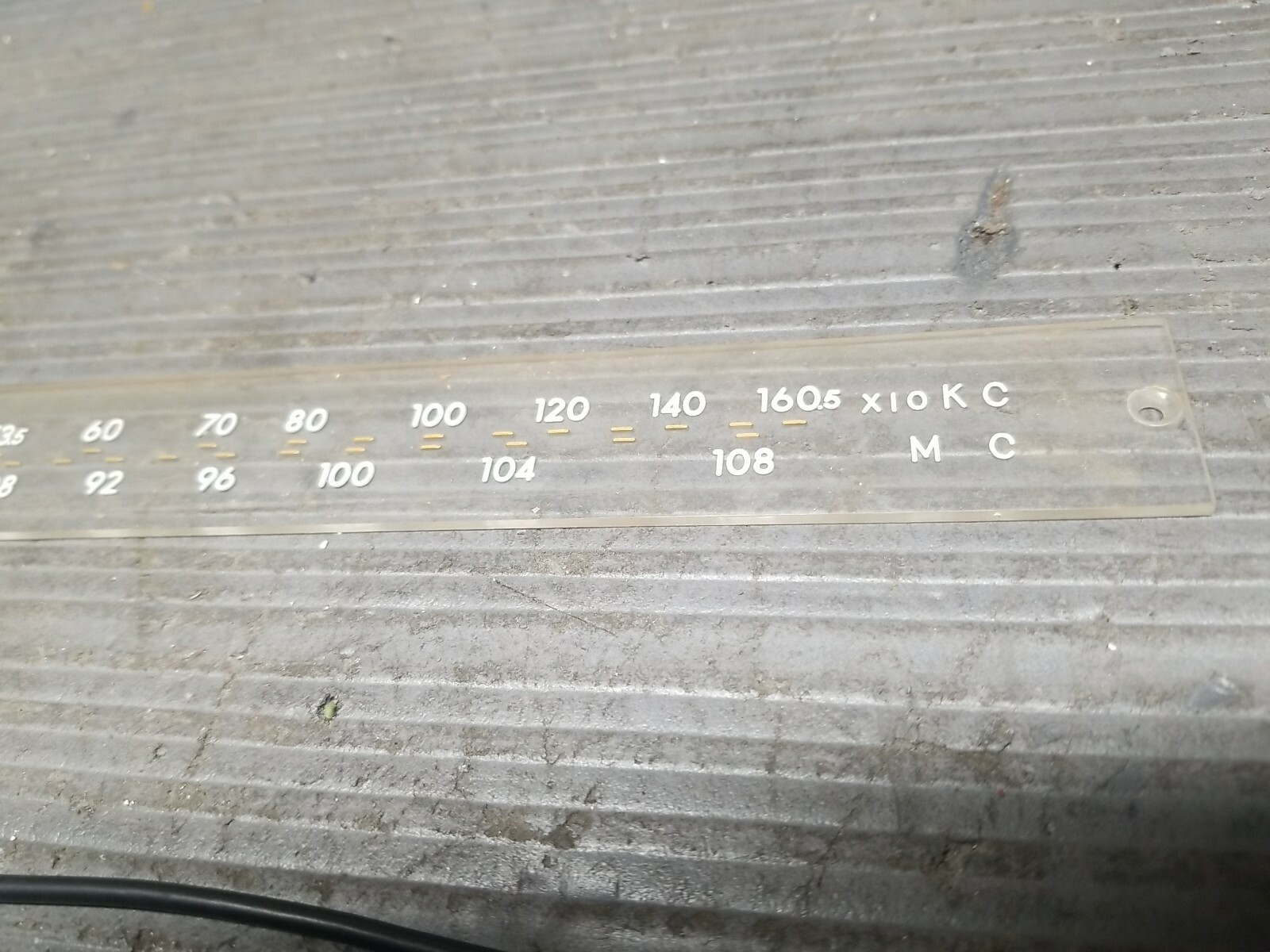 Sansui Af-350 Dial Scale