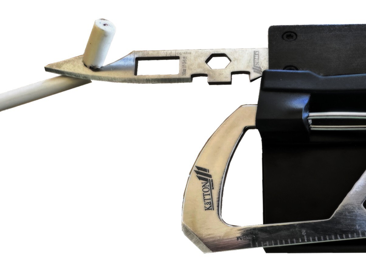 KaTTON Phone Case for iPhone 14 Includes Removable Multitool & Multi Carabiner