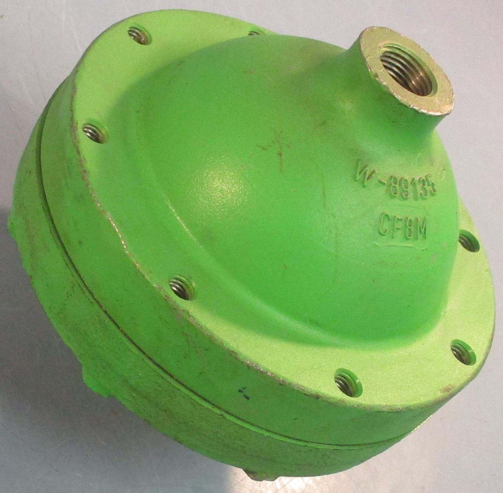 Pulsation W-89135 Dampener Pump CF8M W89135 7" Length 6-1/2" Width