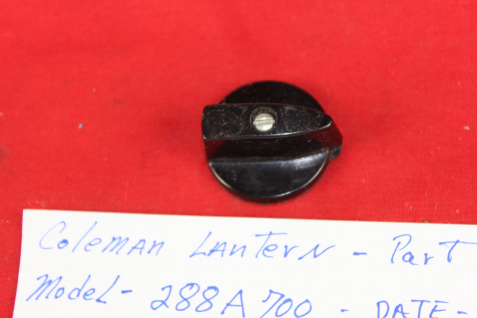 Coleman 288A Lantern VALVE WHEEL Knob 5 / 86