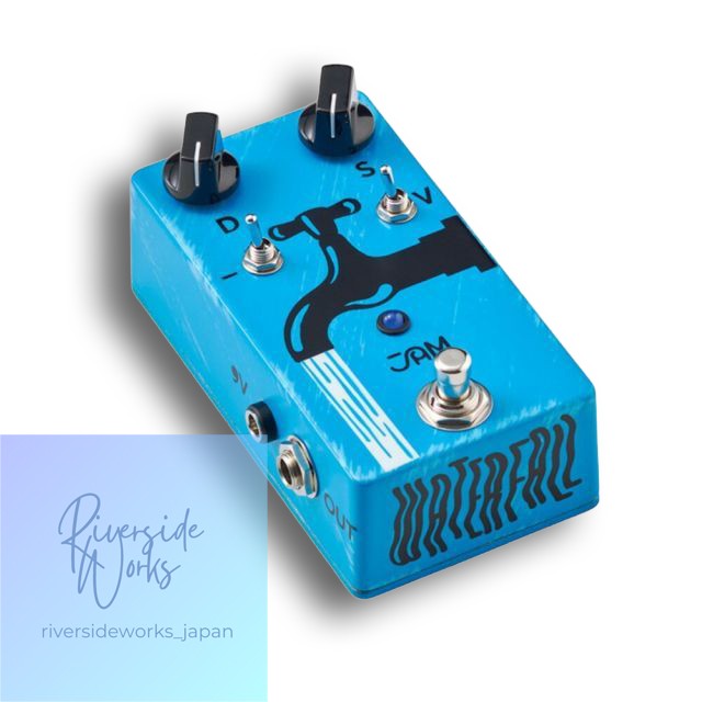 JAM PEDALS Water Fall Chorus Vibrato Guitar Effects Pedal