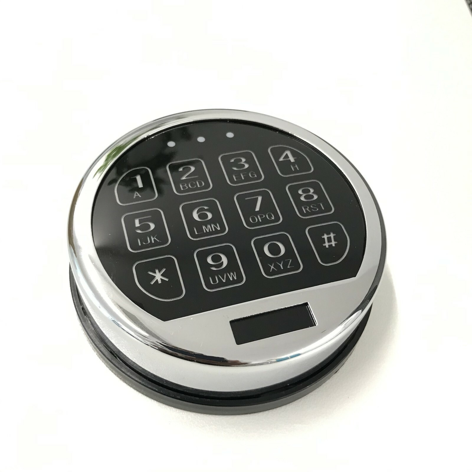 Chrome Light LED Keypad Basic Swingbolt Lock W/ / Replace Most S&G LG NL SecuRam