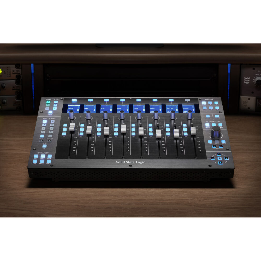 Solid State Logic UF8 Advanced DAW Controller Bundle w/ DAW Control Surface KIT
