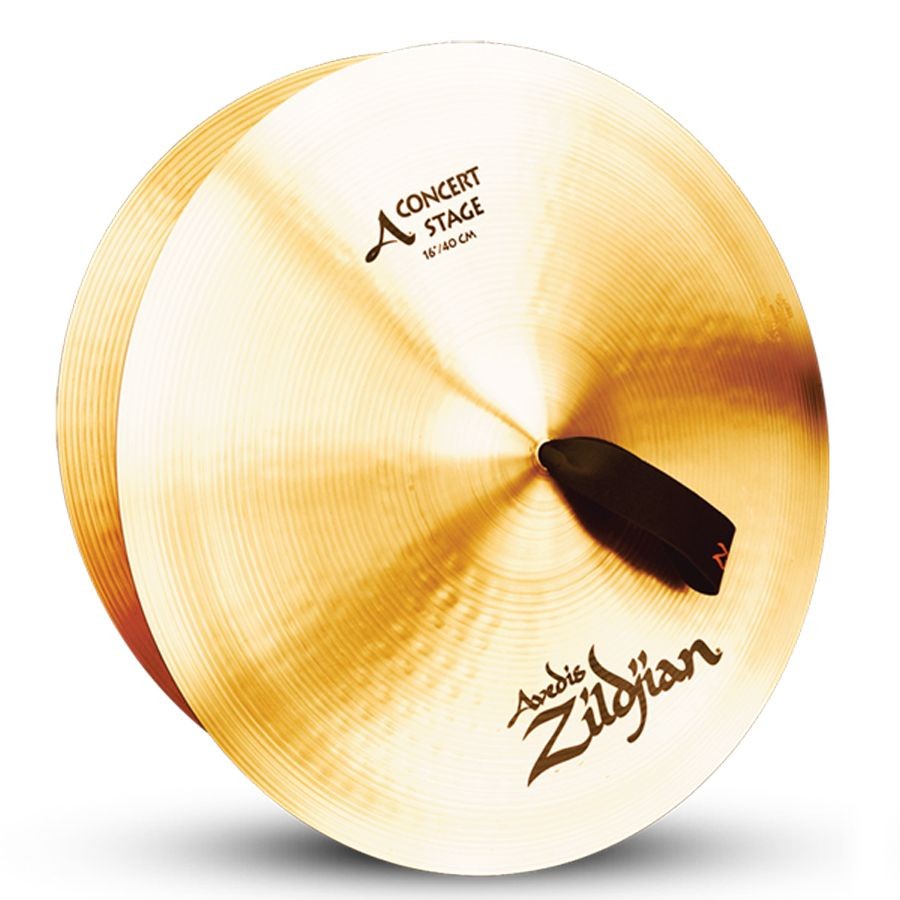 ZILDJIAN A0445 16 INCH A SERIES ZILDJIAN CONCERT SINGLE HAND CYMBAL TRADITIONAL