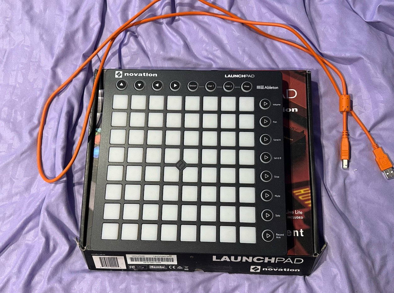 Notation Ableton Launchpad Dj Midi Controller With USB Cable (Tested)