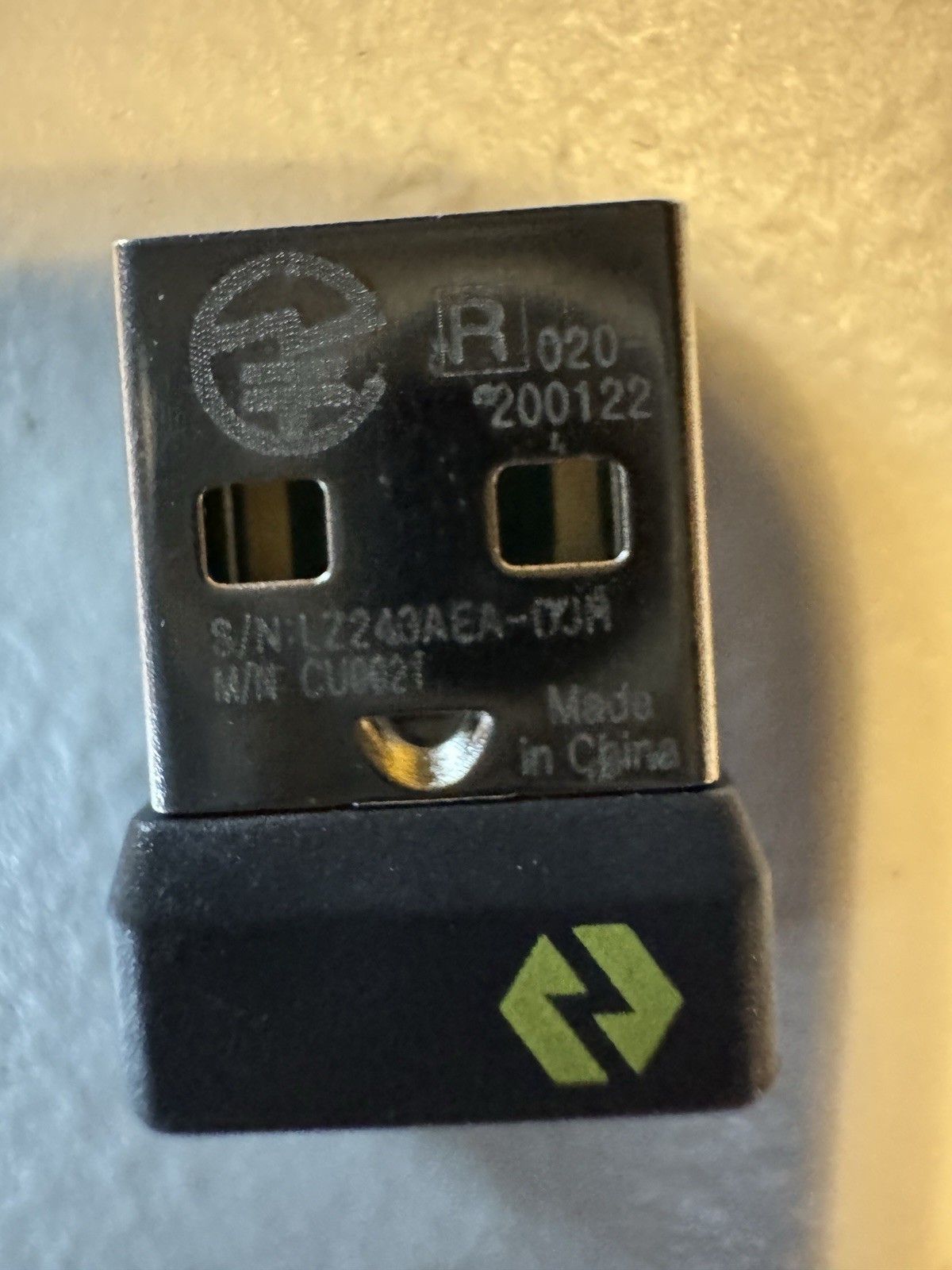 Logitech Bolt USB Receiver for Secure Wireless Connection  Computers Network PC