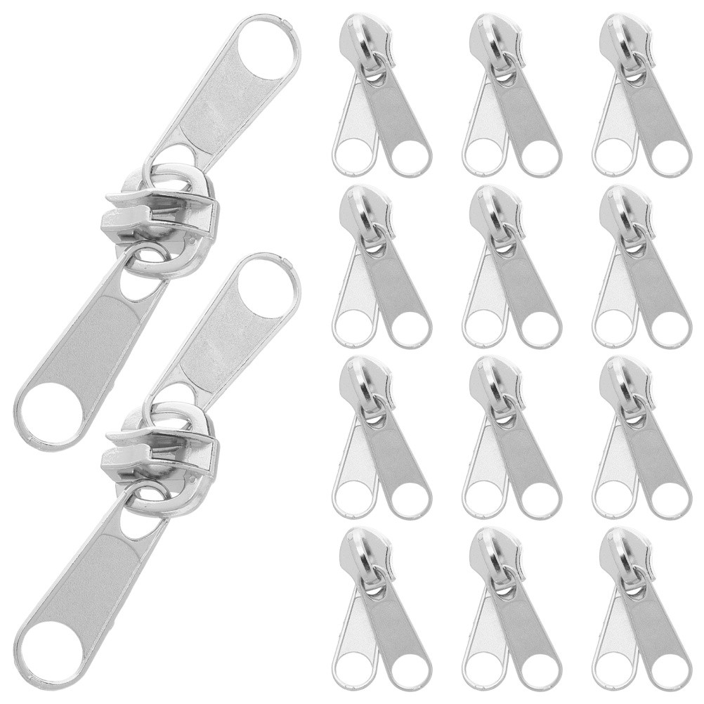 20 Pcs Jacket Zipper Replacement Universal Repair Kit Pull Luggage