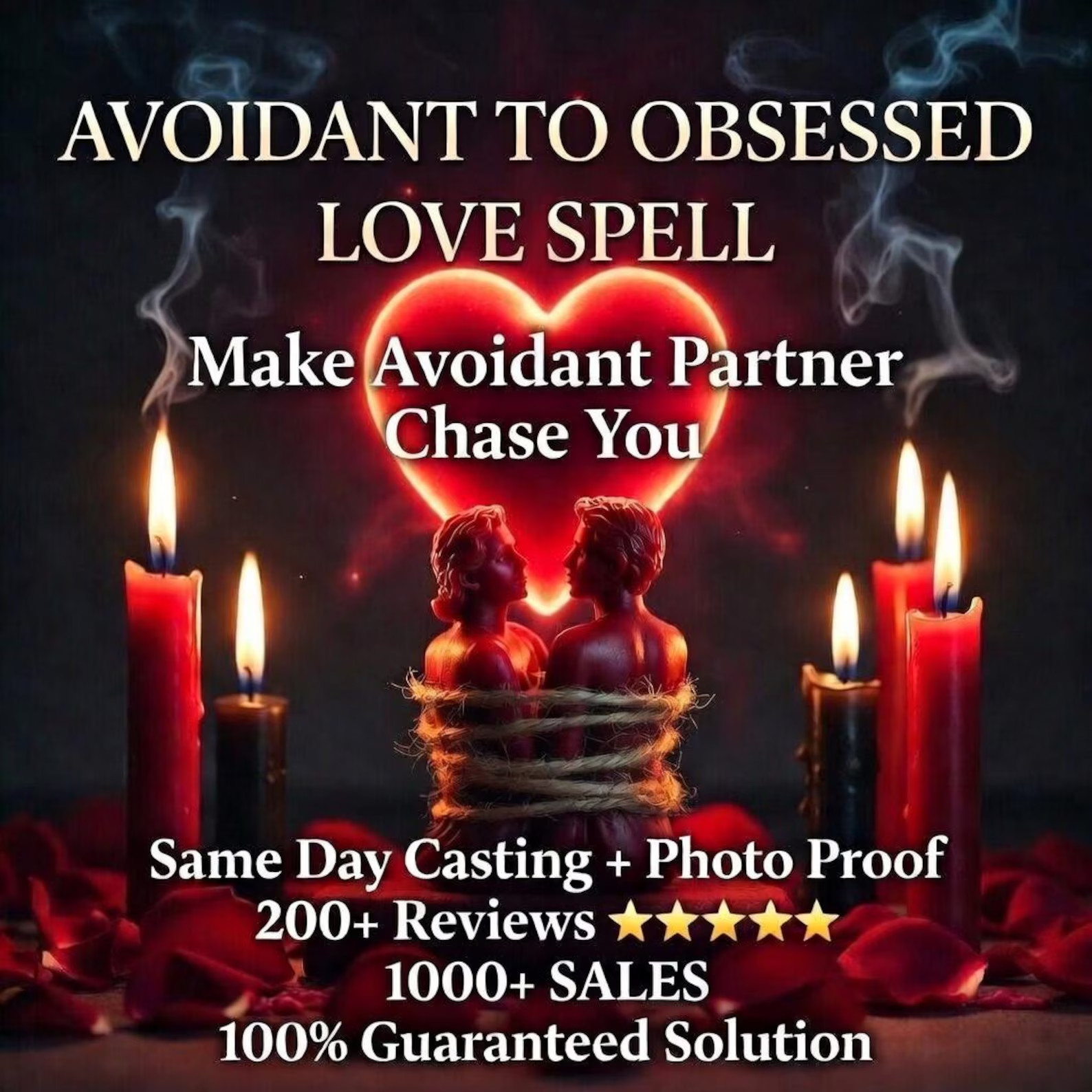 Avoidant Love Spell Same Day – Make Them Chase, End Hot & Cold Obsession Ritual