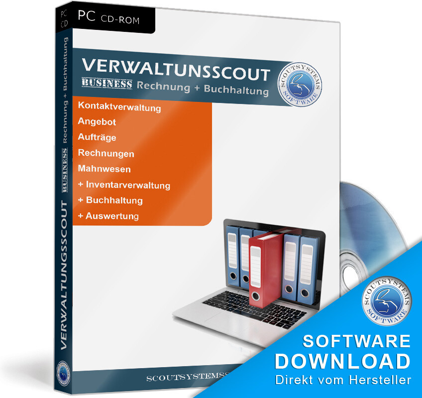 Invoice program + accounting software bargain no follow-up costs EAÜ, SME...
