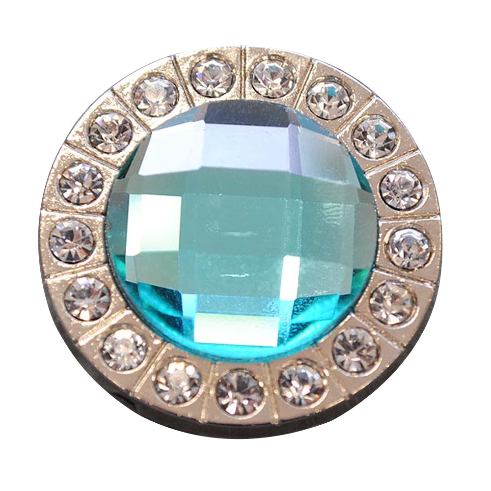 HILASON Set of 4 Western Screw Back Concho Turquoise Crystal Berry Bling
