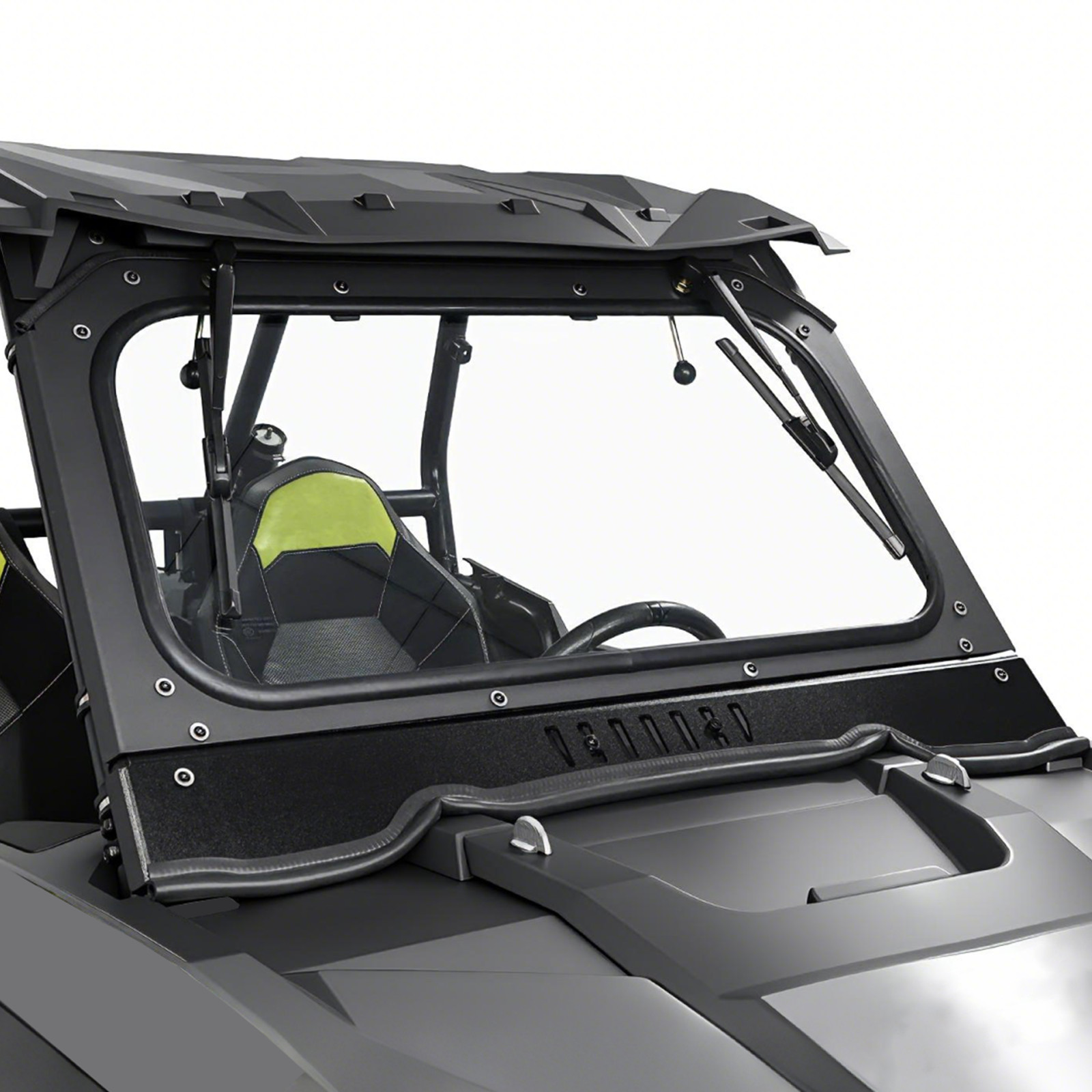 RZR Glass Windshield With Wipers & Vents for 2014-2018 Polaris RZR 900 1000