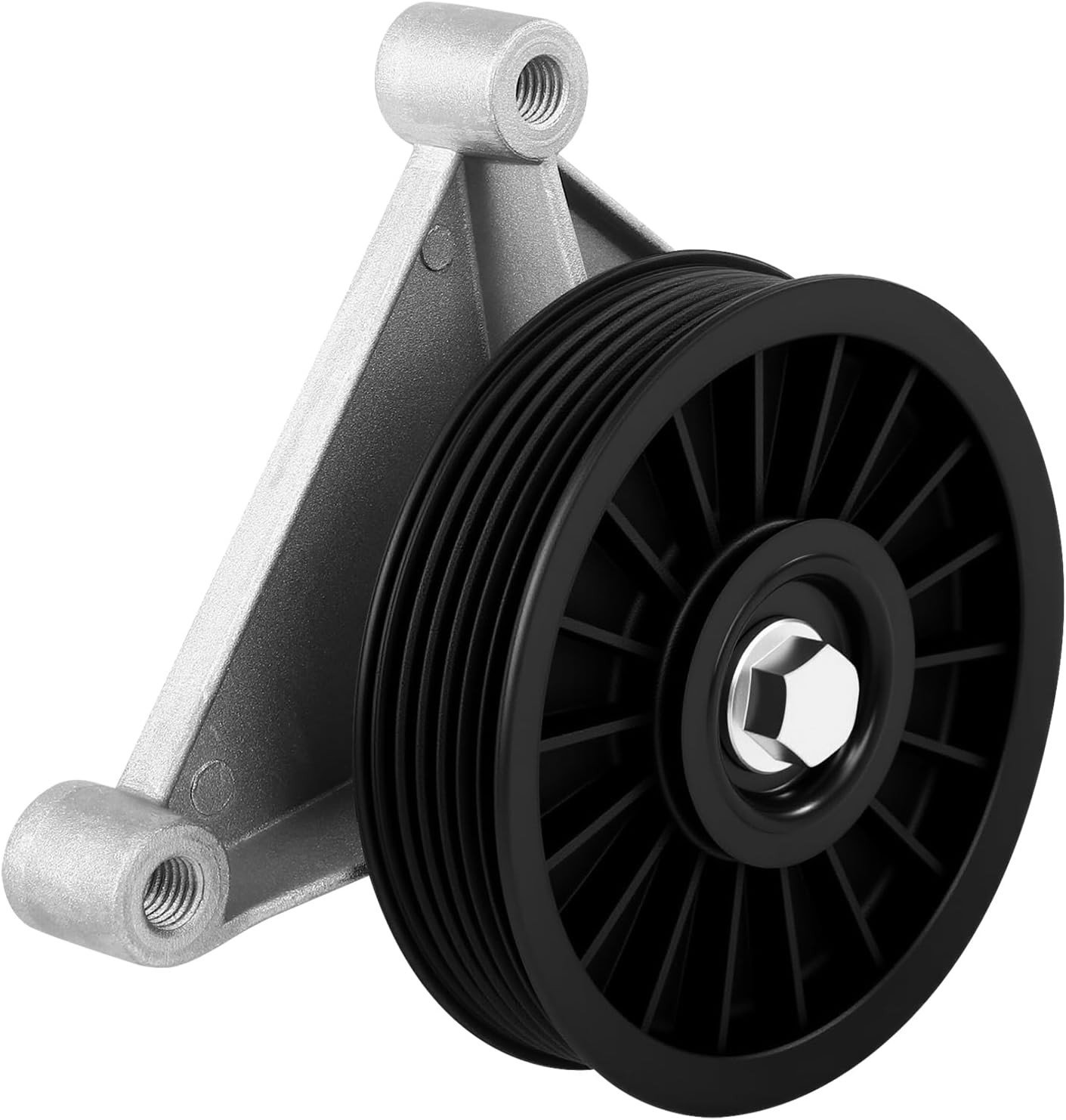 A/C Compressor Bypass Pulley 34207 Durable Replacement for Smooth AC