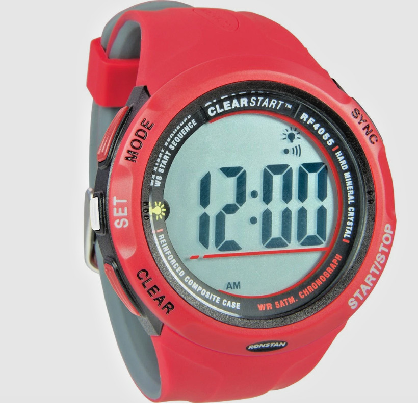 Ronstan RF4055 ClearStart 50mm Sailing Watch Race Timer 5ATM Red/Grey