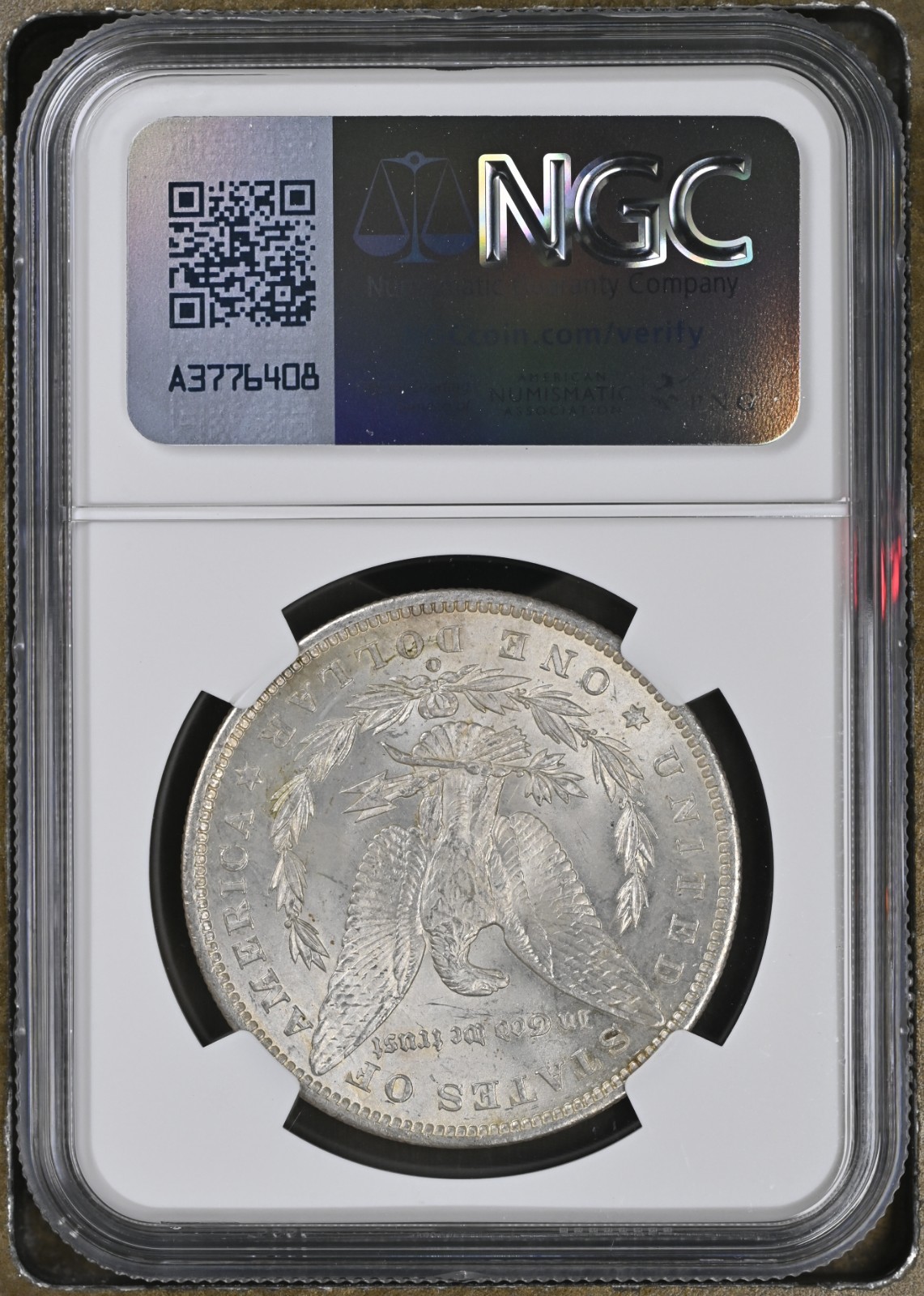 1885-O Morgan Dollar NGC Certified MS64