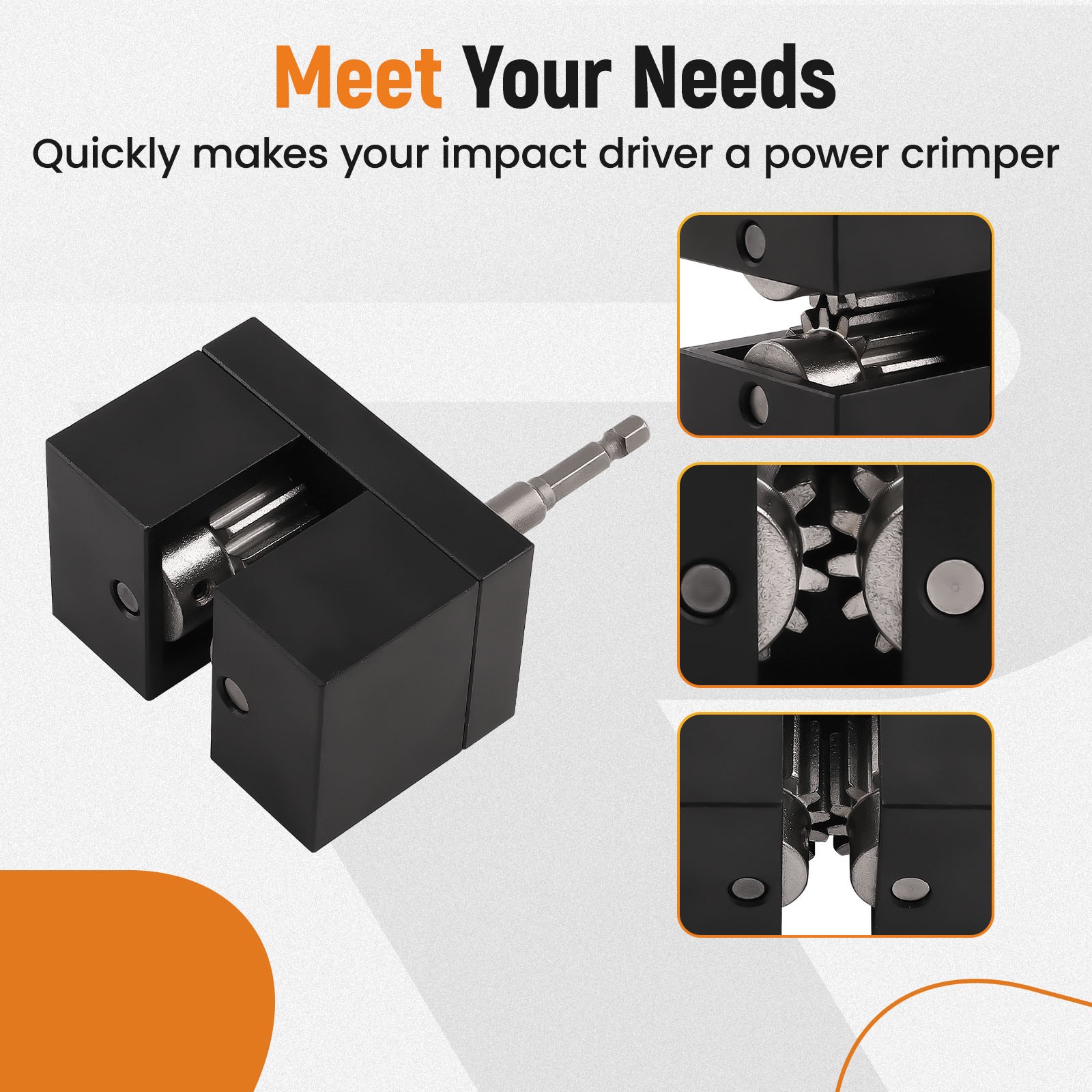 Impact Driver Crimper Replacement for C5A2 model 30-24GA New Professional