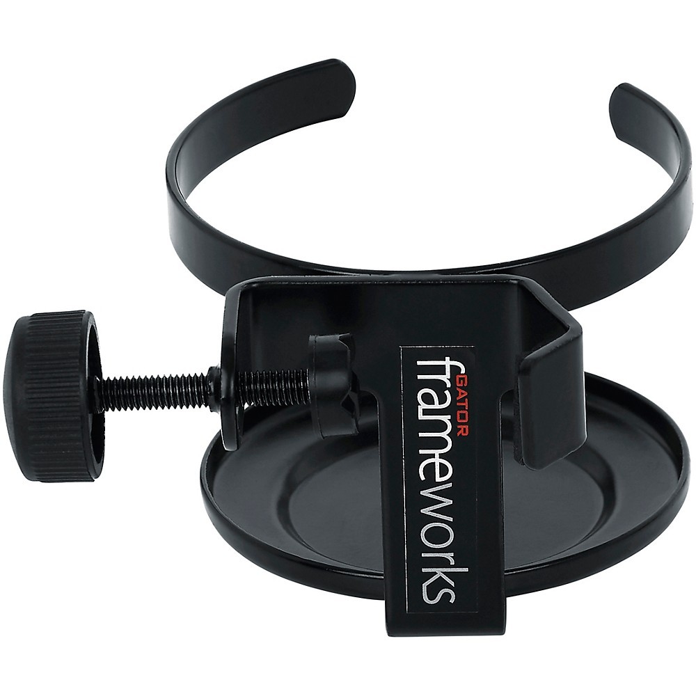 Gator GFWSINGLECUP Single Cup Beverage Holder Mount for Stand