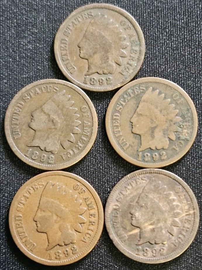 Indian Head Cent 1892