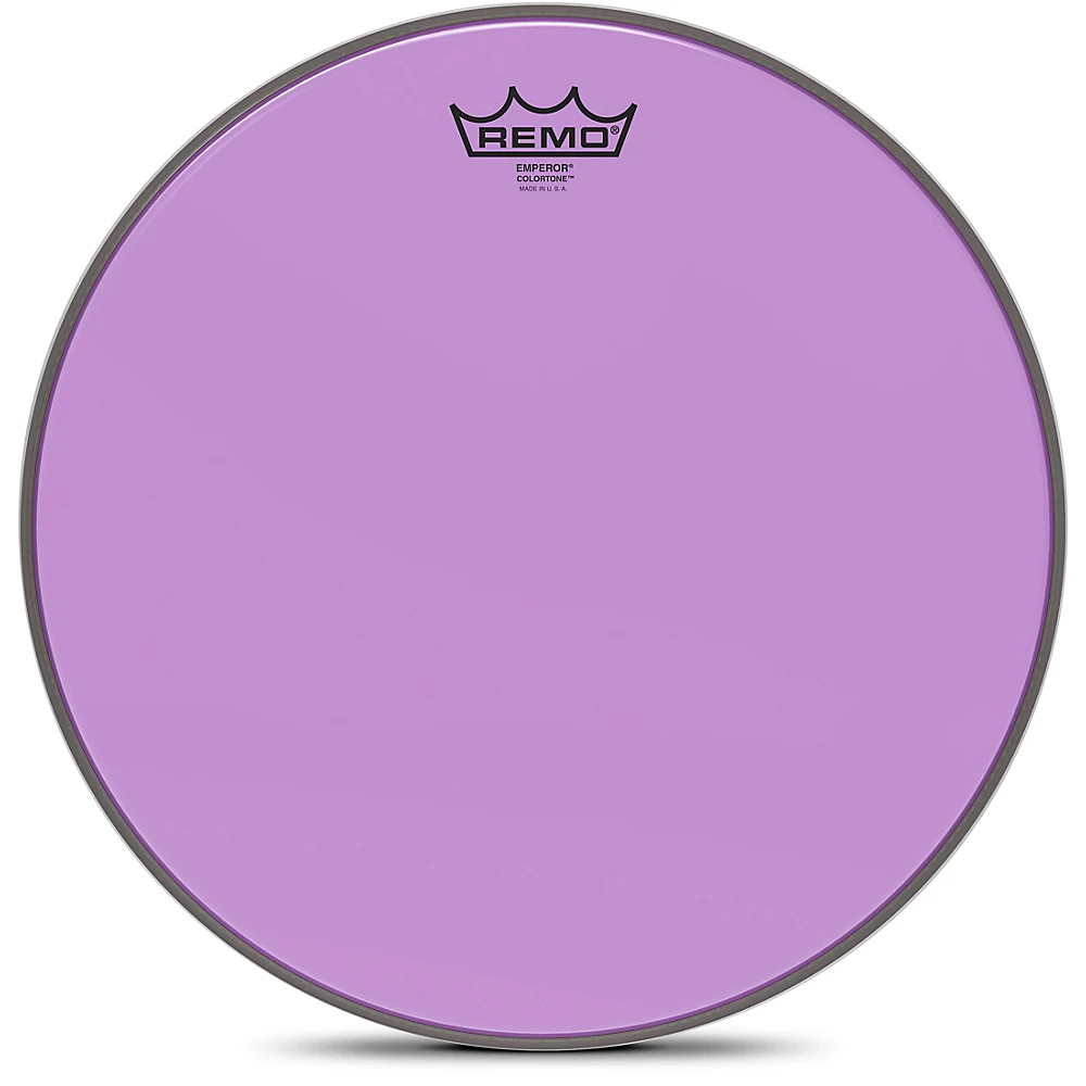 Remo Emperor Colortone Purple Drum Head 14 in.