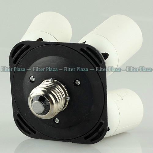 4-in-1 E27 Socket Splitter Adapter - 1000W Total for Photo Studio Softbox Light