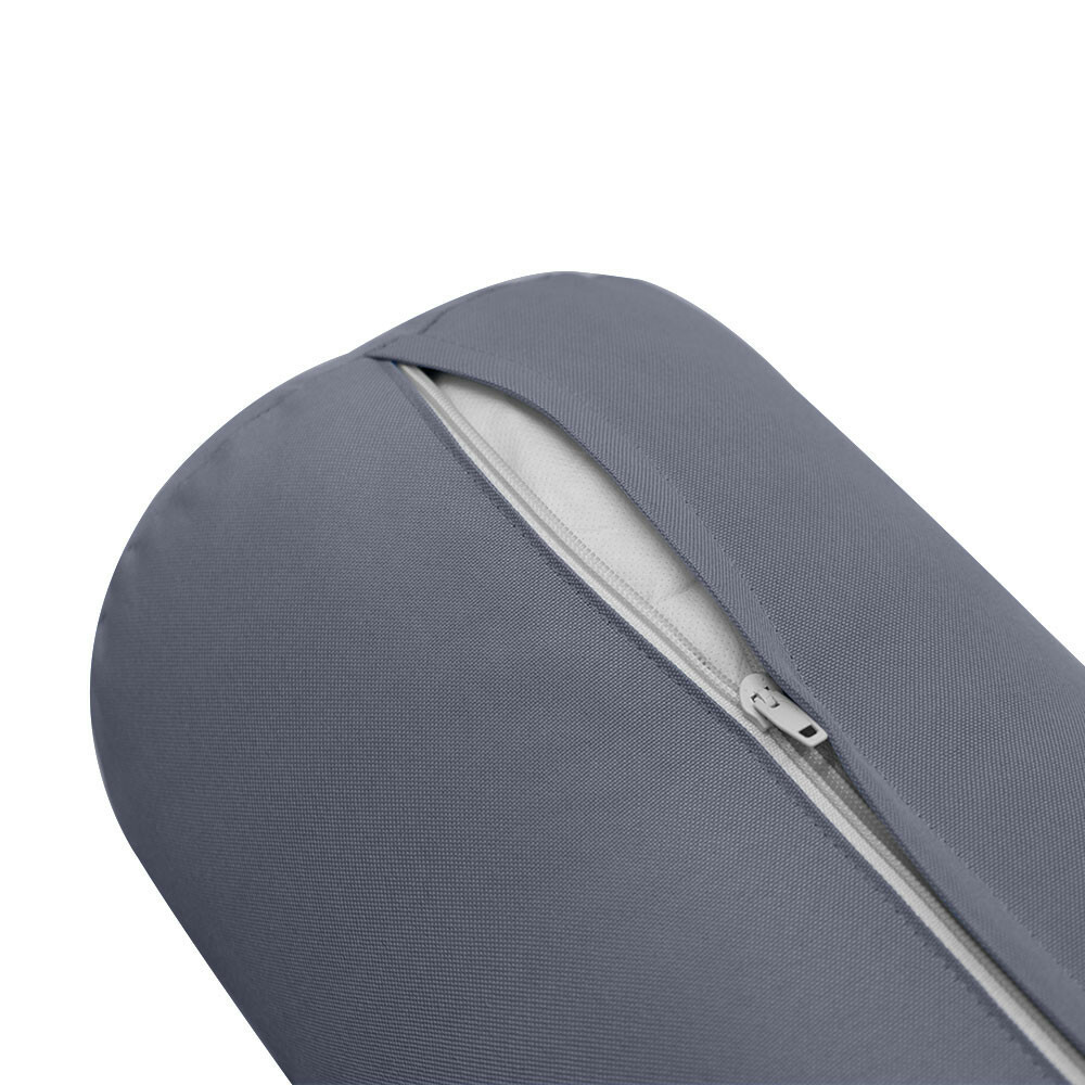 *COVER ONLY* Style5 Crib Size 26" x 8" Knife Edge Bolster Pillow SlipCover AD001