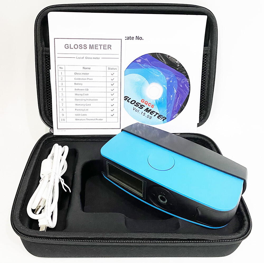 Multi Angle Gloss Meter Triple Angle Gloss Meter 20 60 85 Degree with 0-2000GU