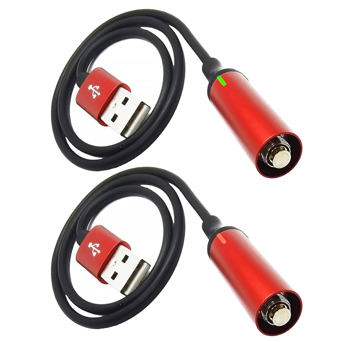 HUANLEDE USB High Speed Charging Cable (Brushed Metal Case) 7 inches