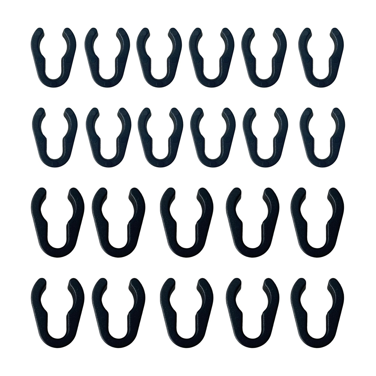 60 Pcs Universal Microphone Cable Clip, Plastic Stand Clips for Studio...