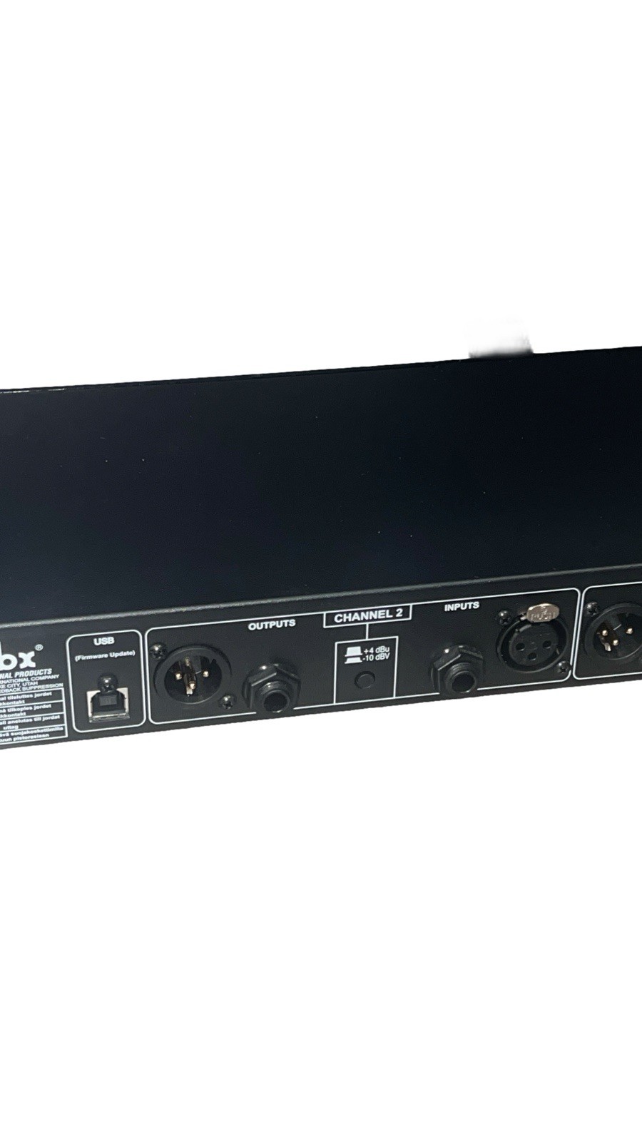 DBX AFS2 Advanced Feedback Suppression Processor Powers On AS IS FOR PARTS
