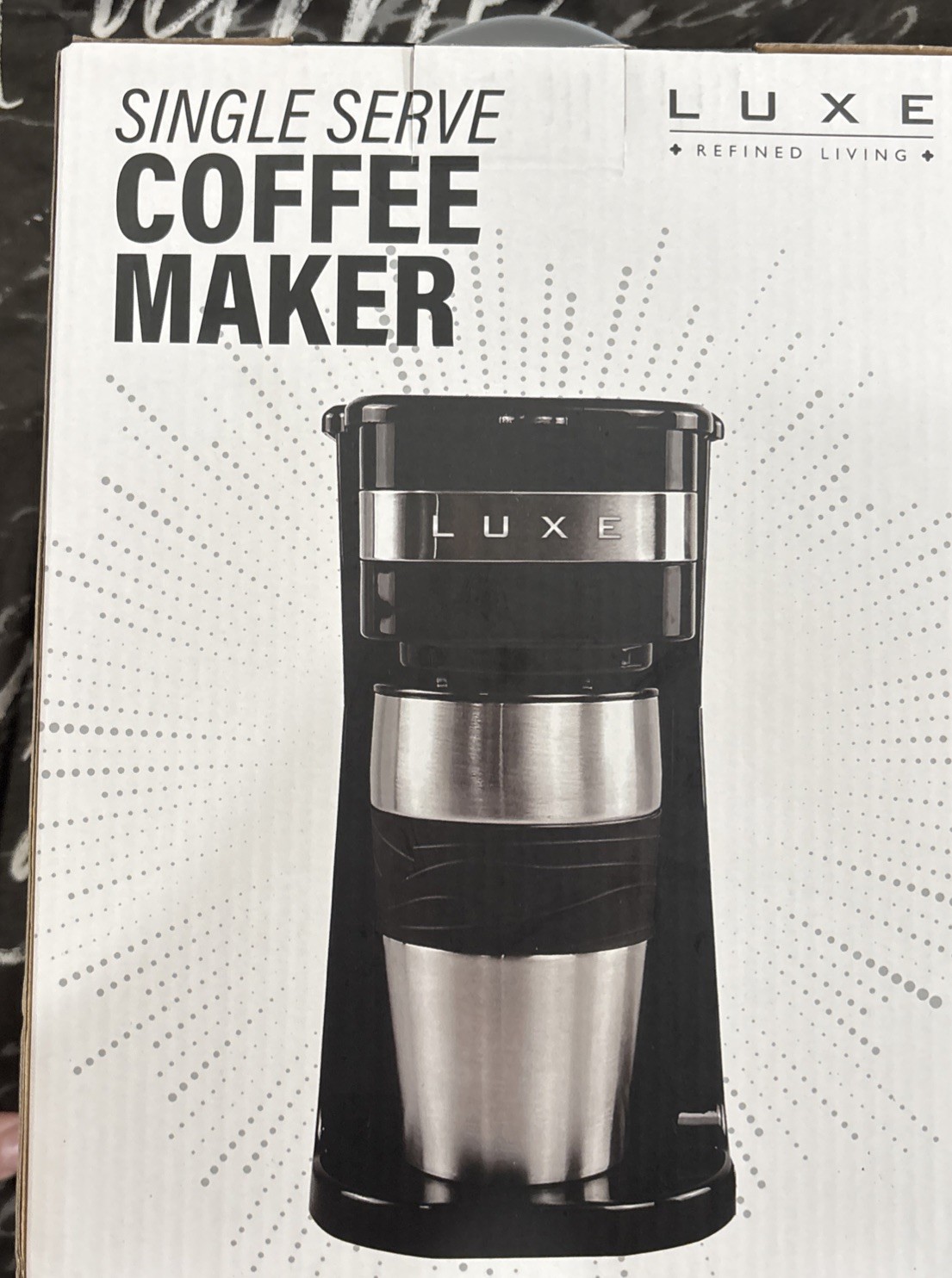 Single Serve Coffee Maker & Retro Milk Frother NWT