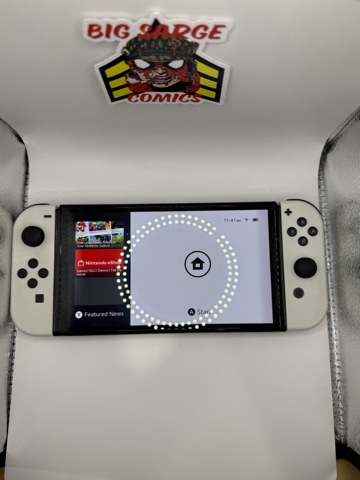Nintendo Switch OLED White Bundle Multiple Items