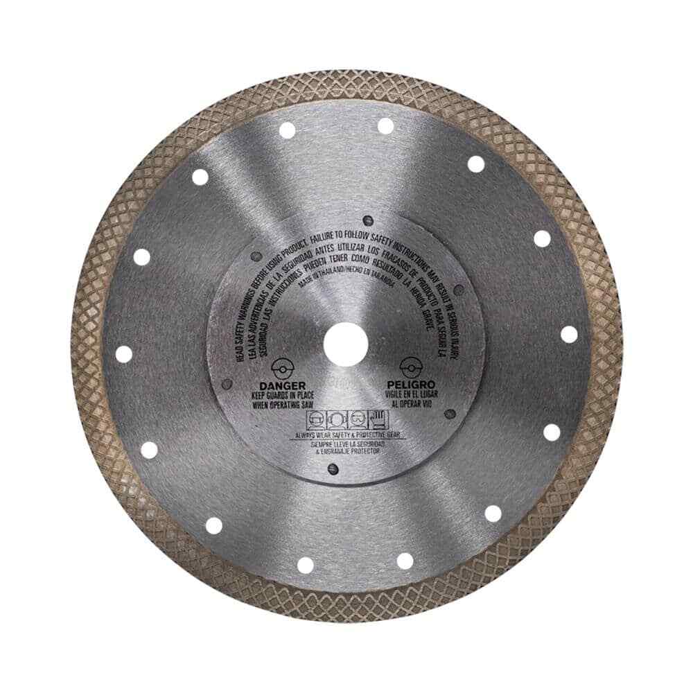 RIDGID 8 in. Continuous Mesh Rim Diamond Blade